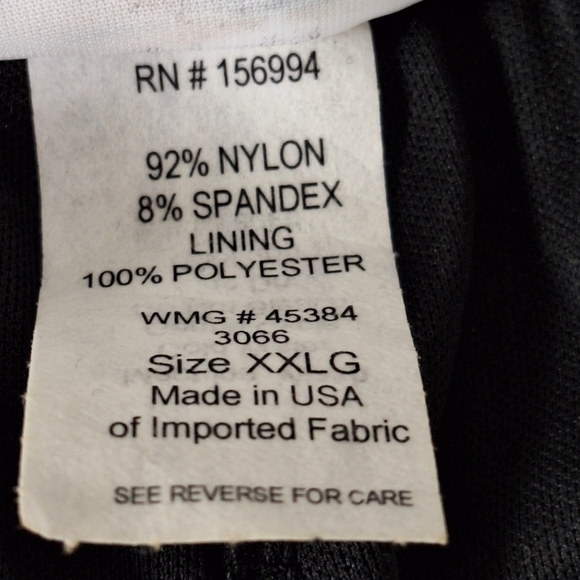 Collections Etc. Vintage Black Lace Whimsigoth Witchy Wide Leg Pants Size XXL - Picture 8 of 9